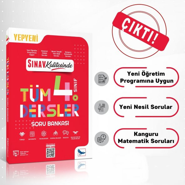 Sınav Yayınları Sınav Kalitesinde 4. Sınıf Tüm Dersler Soru Bankası - 4