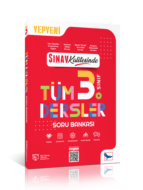 Sınav Yayınları Sınav Kalitesinde 3. Sınıf Tüm Dersler Soru Bankası - 3