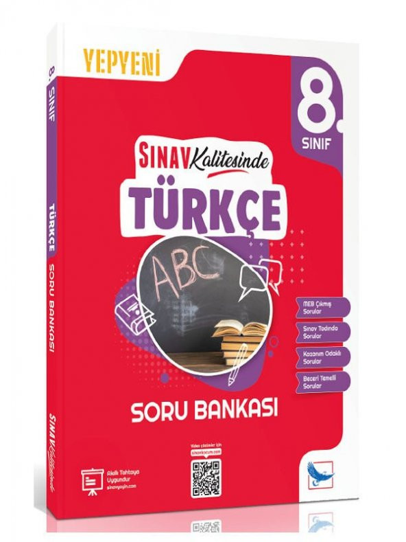 Sınav 8. Sınıf Türkçe Sınav Kalitesinde Soru Bankası Sınav Yayınları