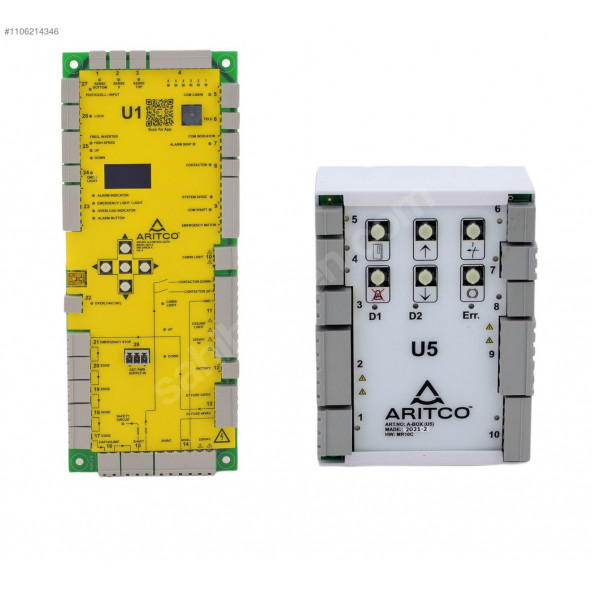 ARITCO U1 ARK29 A 2021-2 os:4 + A-BOX (U5) HW:MR 10C Asansör