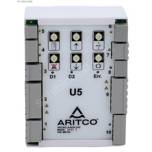 ARITCO U1 ARK29 A 2021-2 os:4 + A-BOX (U5) HW:MR 10C Asansör - 3