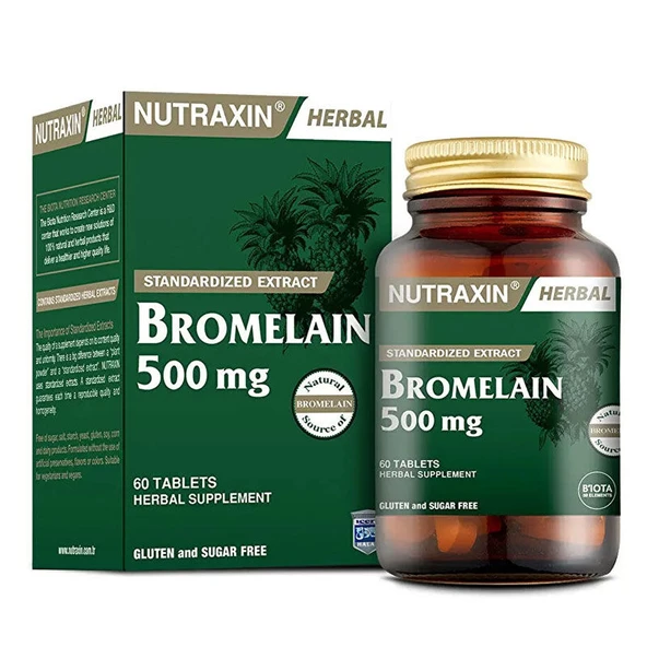 Nutraxin Bromelain 60 Kapsül