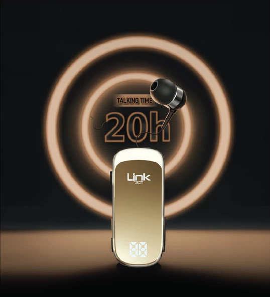 LinkTech V81 Makaralı Titreşimli Bluetooth Kulaklık - 7