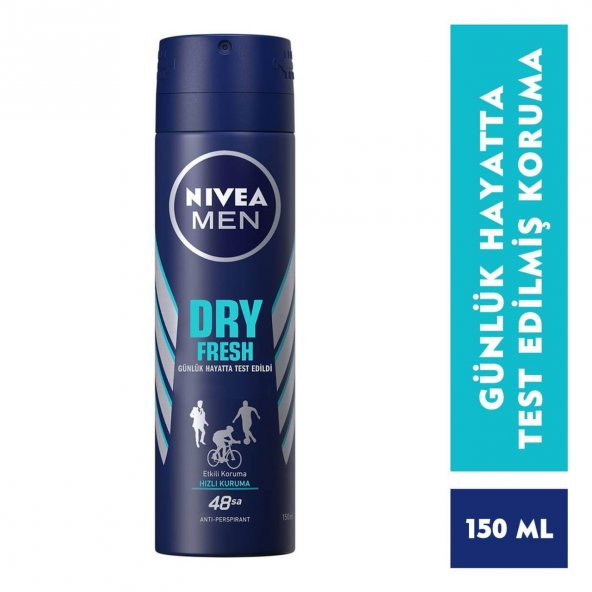 Nivea Deo 150 Ml Dry Fresh Erkek
