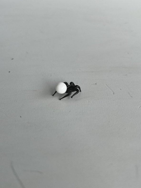 El Yapımı Mini Murano Cam Örümcek Biblo A127-06 - Resim 3