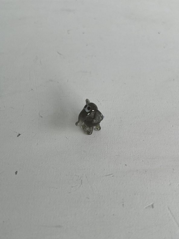 El Yapımı Mini Murano Cam Fil Biblo A128-01 - 3