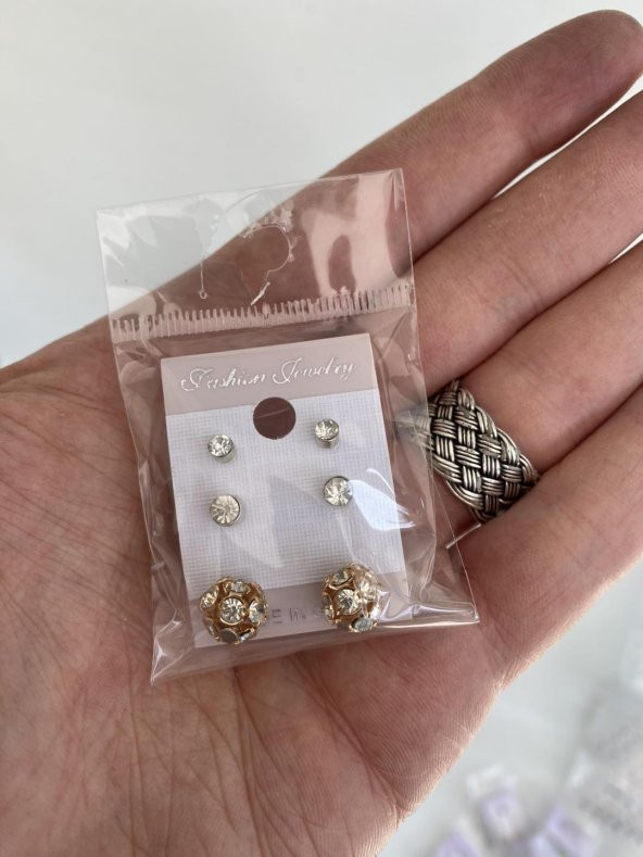 Kadın Bijuteri Çoklu Küpe 900 Adet - 2