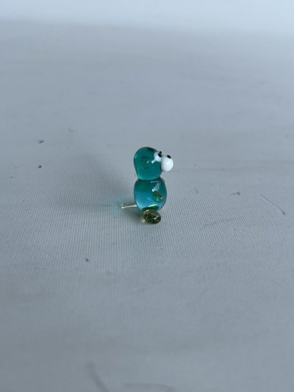 El Yapımı Mini Murano Cam Ayı Biblo A133-05 - 3