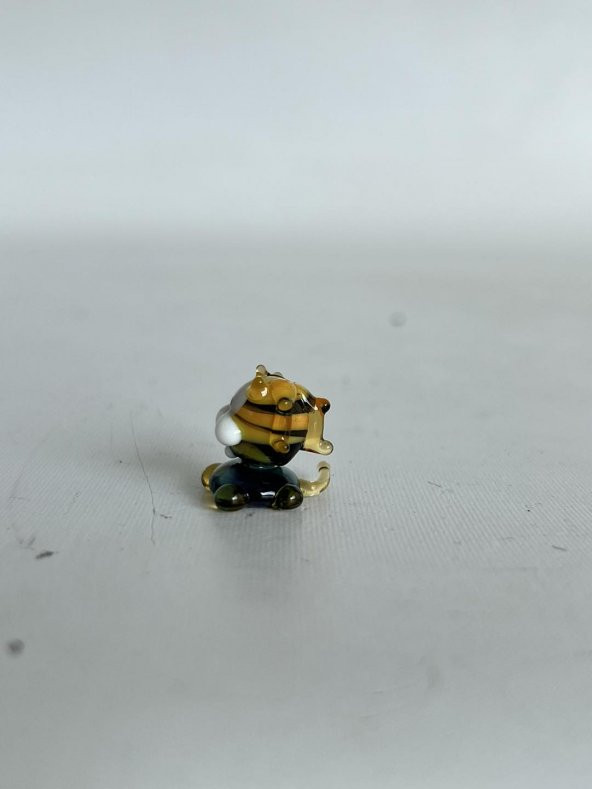 El Yapımı Mini Murano Cam Kedi Biblo A136-02 - 3
