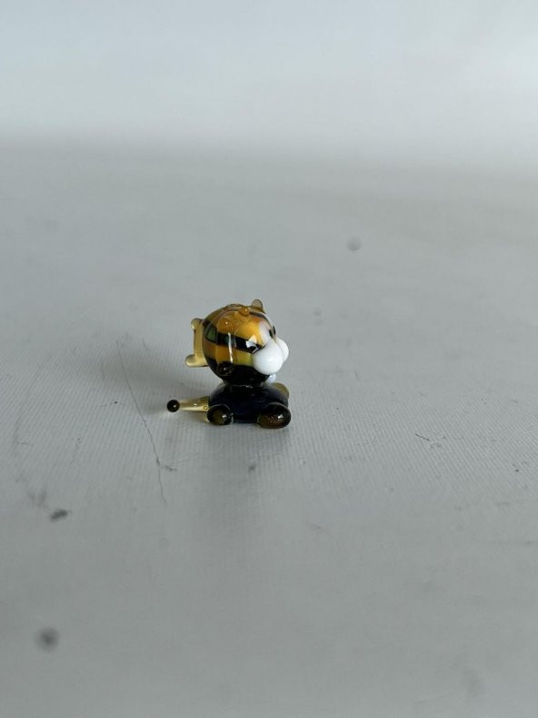 El Yapımı Mini Murano Cam Kedi Biblo A136-02 - 5