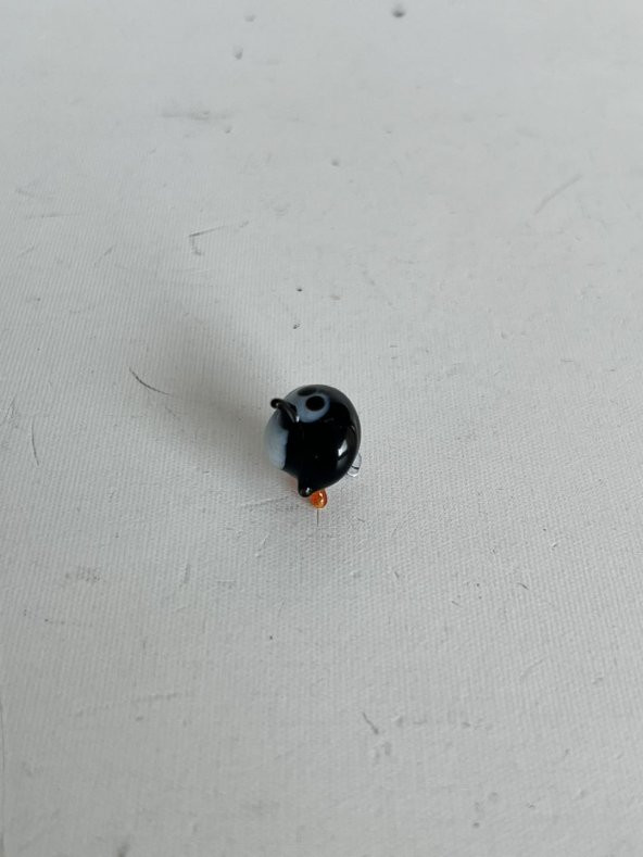 El Yapımı Mini Murano Cam Kuş Biblo A136-03 - Resim 3