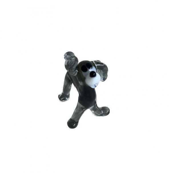El Yapımı Mini Murano Cam Köpek Biblo A113-02