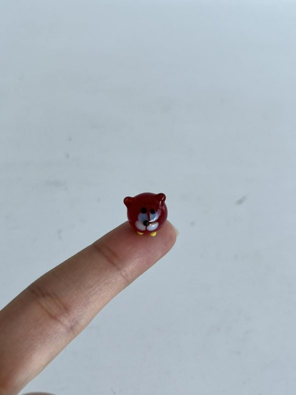 El Yapımı Mini Murano Cam Kedi Biblo A117-03 - Resim 2