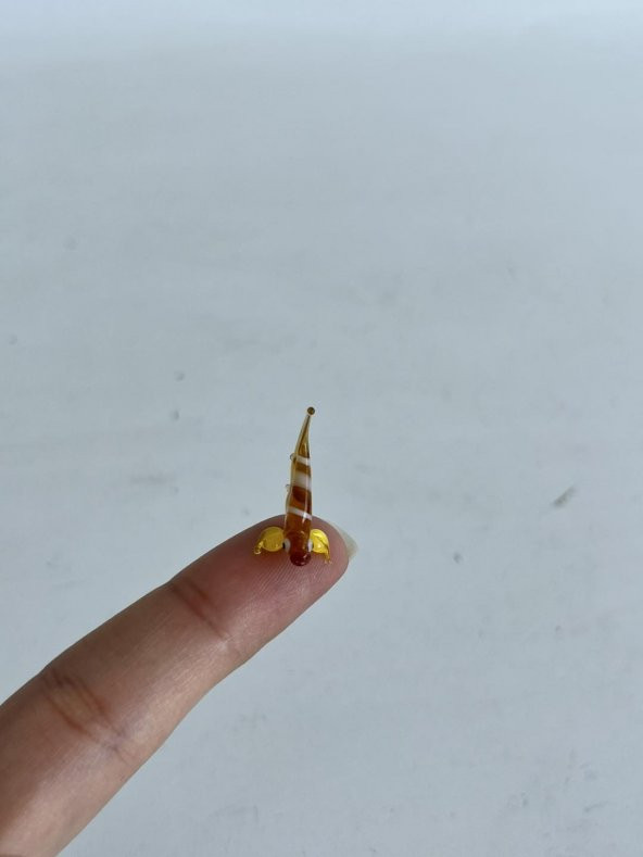El Yapımı Mini Murano Cam Balık Biblo A117-06 - Resim 2