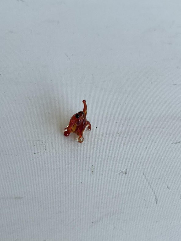 El Yapımı Mini Murano Cam Köpek Biblo A118-03 - 3