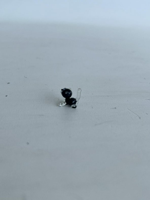 El Yapımı Mini Murano Cam Kedi Biblo A120-05 - 3