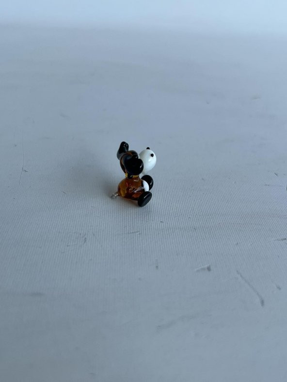 El Yapımı Mini Murano Cam Geyik Biblo A122-02 - 4