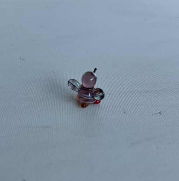 El Yapımı Mini Murano Cam Arı Biblo A122-03 - 4