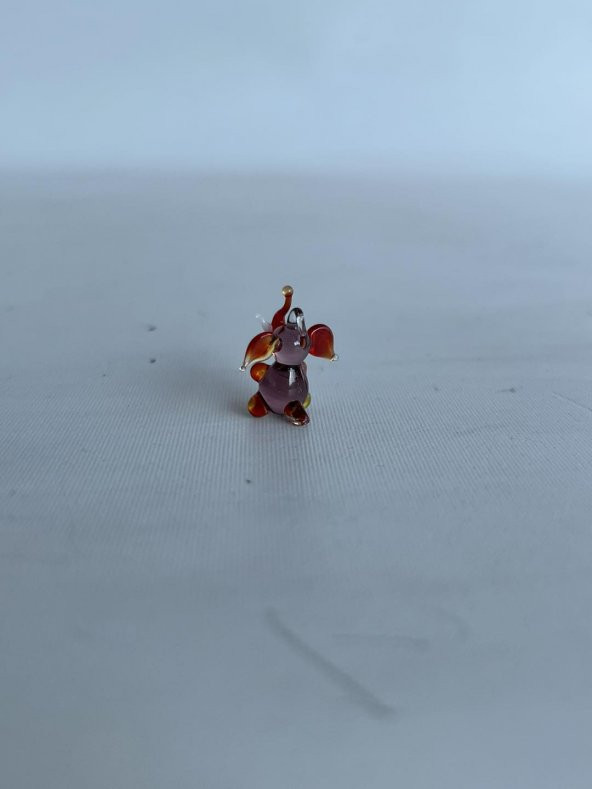 El Yapımı Mini Murano Cam Fil Biblo A122-01 - 5