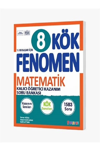 FENOMEN 8 KÖK MATEMATİK SORU BANKASI ürün görseli