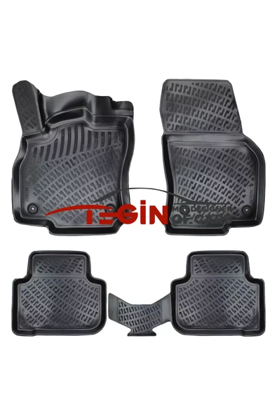 AUDİ Q3 Bagaj Havuzu + Siyah 3D Paspas 2023 - Resim 3