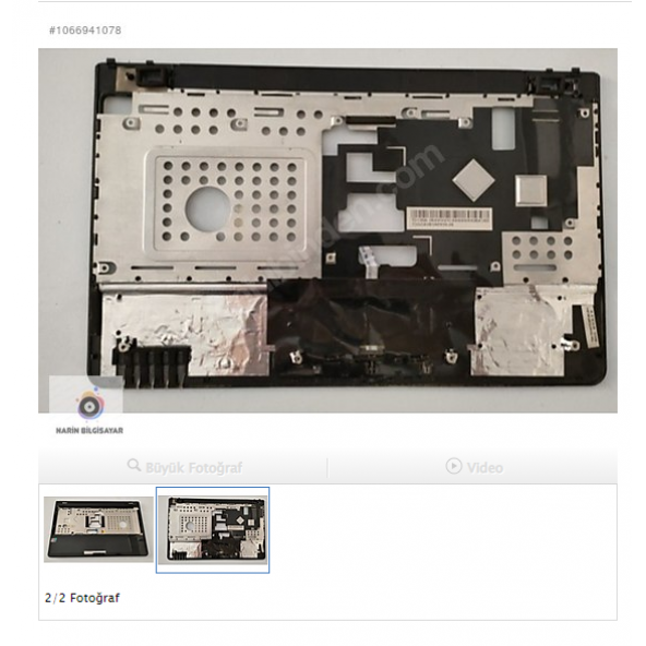 Asus Eee Pc 1201Ha Üst Kasa Klavye Kasası - 2