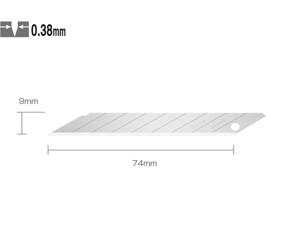 OLFA DKB-5 Dar 30 Derece Açılı Seri/SAC-1 Maket Bıçağı Yedeği (5 li) ürün görseli