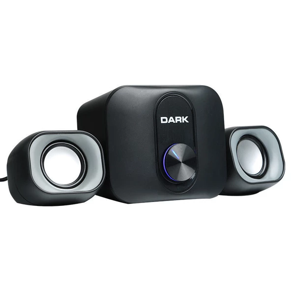 DARK SP-213 Total 11W RMS 2+1 Multimedia Speaker DK-AC-SP213 - 4