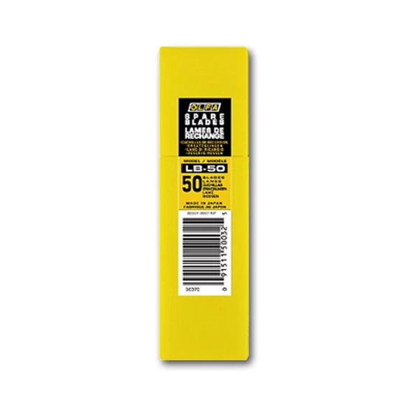 OLFA LB-50 Standart Geniş Maket Bıçağı Yedeği (50 li) - 2