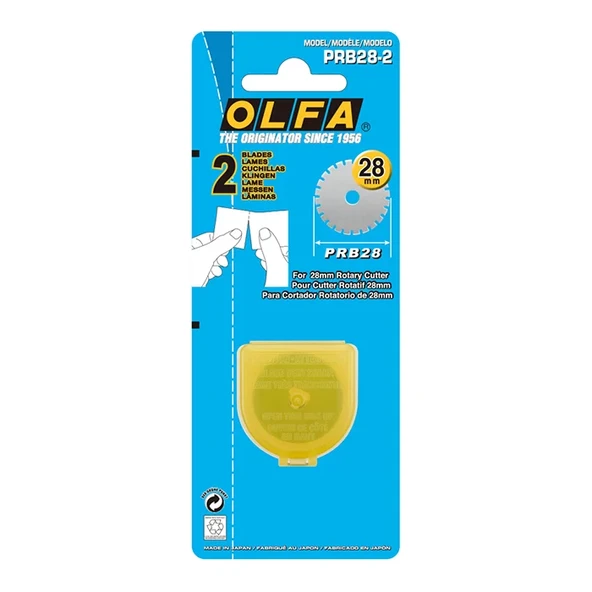 OLFA PRB28-2 Maket Bıçağı Yedeği (2 li) - Resim 2