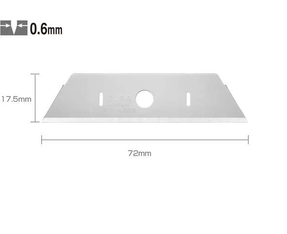 OLFA SKB-2S/10B Maket Bıçağı Yedeği (10 LU)