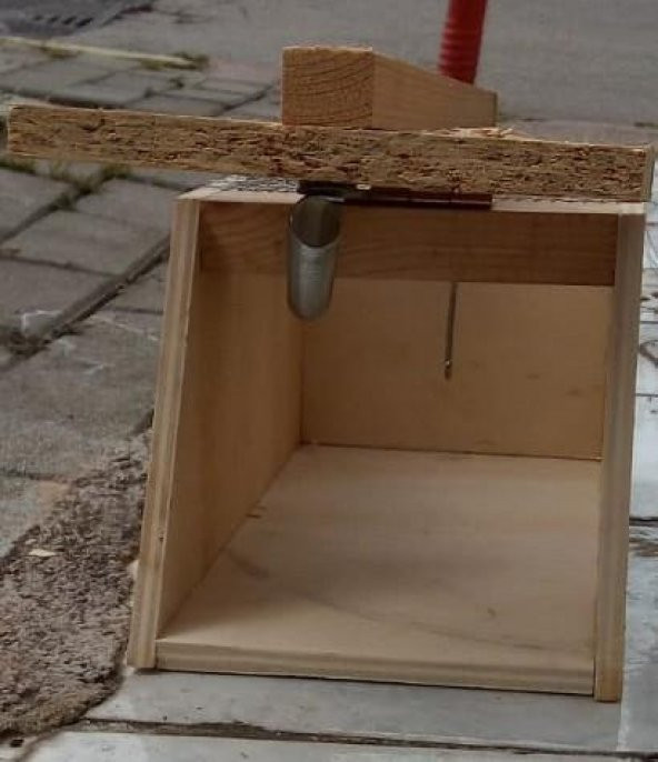 El Yapımı Fare Sıçan Sincap Cordan Kapanı Ahşap Malzame - 2