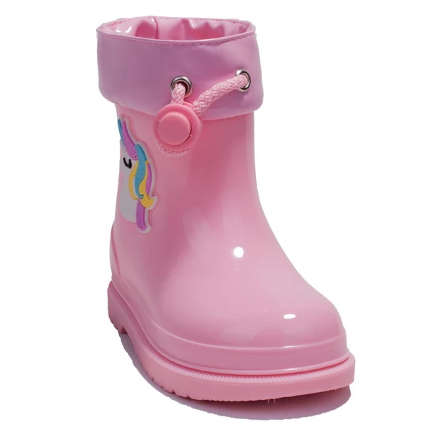 İgor W10253 Bimbi Unicornio Pembe Ortopedik Kız Çocuk Yağmur Çizme