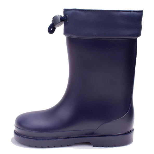 İgor W10101 Chufo Cuello Borreguıllo Lacivert Ortopedik Erkek Çocuk Yağmur Çizme - 3