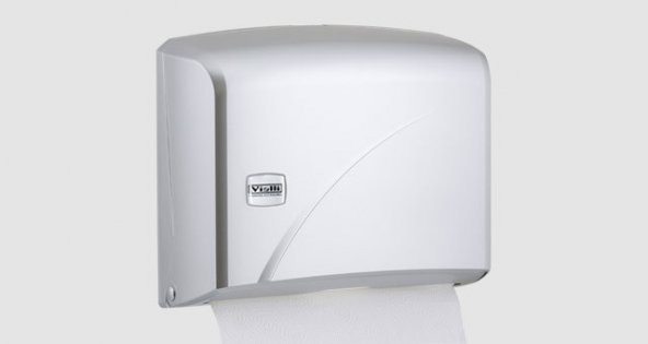 Şeker Portakalım Vialli K1M Banyo Mutfak Lavabo Pratik Z Katlı Kağıt Havlu Dispenseri Kağıt Gri - 3