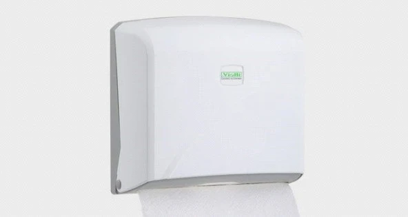 Şeker Portakalım Vialli K2 Banyo Mutfak Lavabo Pratik Z Katlı Kağıt Havlu Dispenseri 200 lü Beyaz - 3