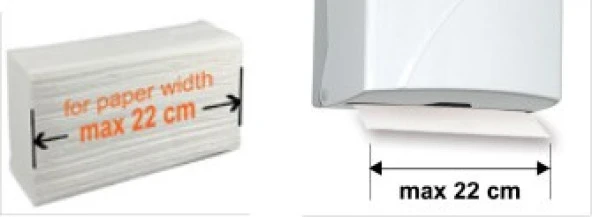 Şeker Portakalım Vialli K2 Banyo Mutfak Lavabo Pratik Z Katlı Kağıt Havlu Dispenseri 200 lü Beyaz - 6
