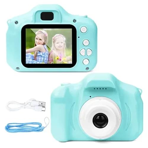 justcheap111 Mini Kamera Fotoğraf Makinesi Mavi