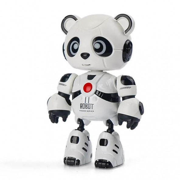 Panda Robot İnter Aktif Sesli Işıklı Flexible Eklemli