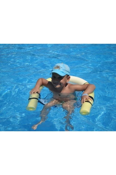 Şeker Portakalım 1 Adet Sarı Swimchair Fileli Deniz Havuz Sandalyesi Koltuğu - 6