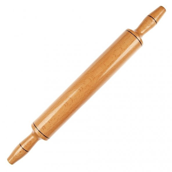 Şeker Portakalım 40 Cm Cilalı Ahşap Merdane Hamur Açıcı - 2