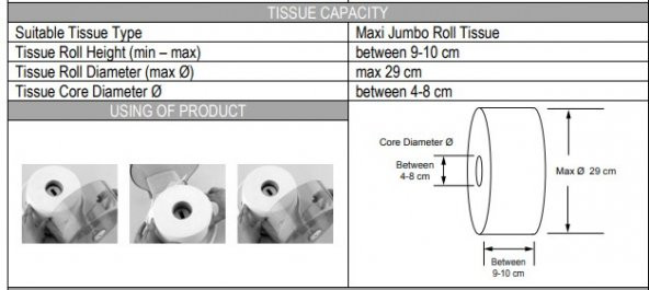 Şeker Portakalım VİALLİ MJ2M MAXİ JUMBO WC KAĞIDI DİSPENSERİ METALİK - 3