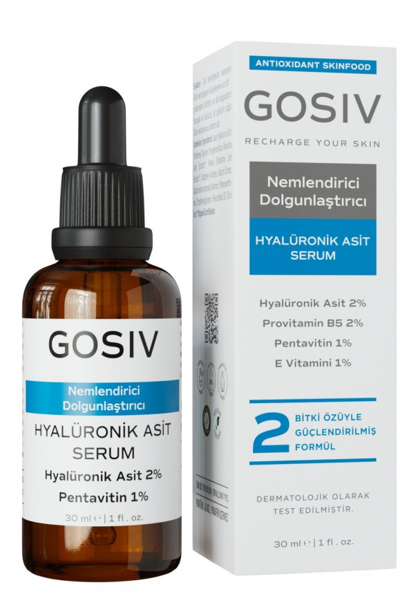Nemlendirici ve Dolgunlaştırıcı Hyalüronik Asit Serum 30 ML (Hyalüronik Asit 2 + Pentavitin 1) - 2