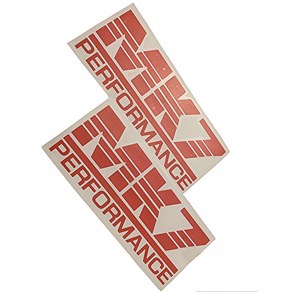 VOLKSWAGEN MK7 GOLF 7-7,5 PERFORMANCE 2 ADET STICKER (KIRMIZI) ürün görseli