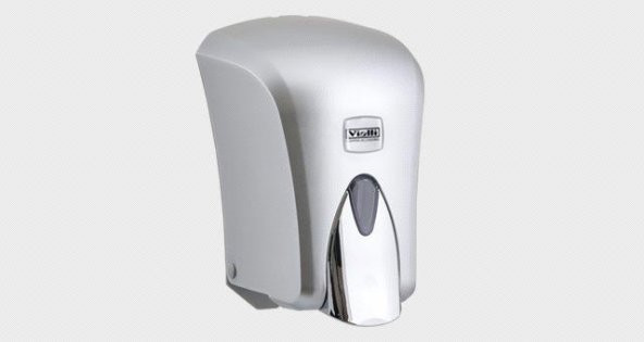Şeker Portakalım Vialli F6C Hazneli Köpük Sabun Dispenseri Aparatı 1000 ml Gri - 3
