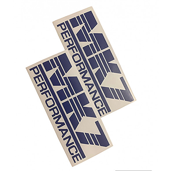 VOLKSWAGEN MK7 GOLF 7-7,5 PERFORMANCE 2 ADET STICKER (MAVİ) - Resim 2