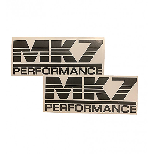 VOLKSWAGEN MK7 GOLF 7-7,5 PERFORMANCE 2 ADET STICKER (SİYAH) - 2