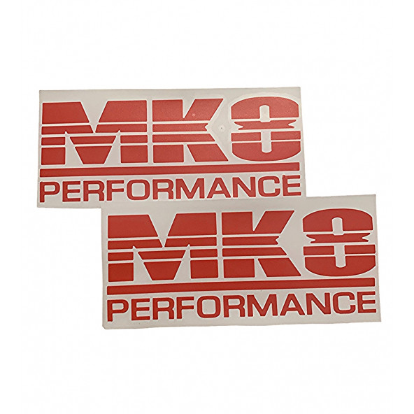 VOLKSWAGEN GOLF 8 MK8 PERFORMANCE 2 ADET STICKER (KIRMIZI) ürün görseli