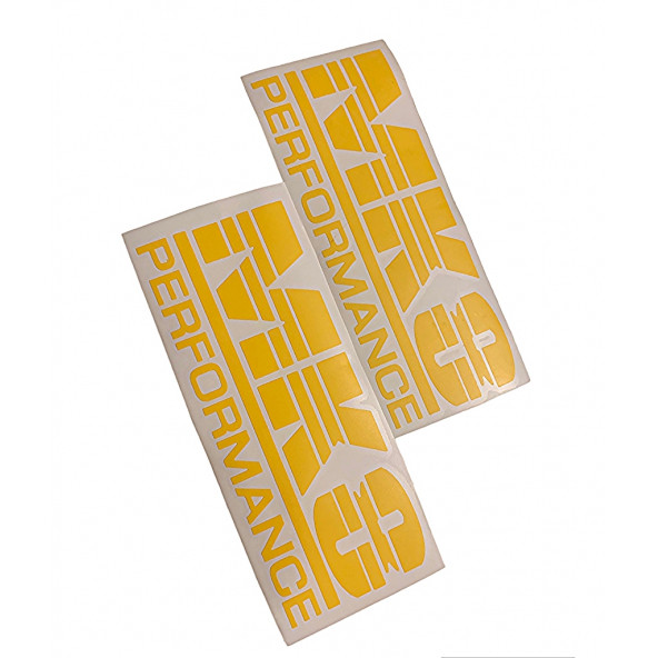 VOLKSWAGEN GOLF 8 MK8 PERFORMANCE 2 ADET STICKER (SARI) ürün görseli