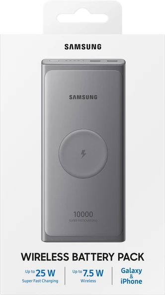 Samsung EB-U3300X SFC Kablosuz Powerbank 25W Kablosuz Pil Paketi 10.000 mAh OUTLET - 5